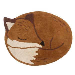 Tapis tufté lavable 92x75cm Freya Le Renard 