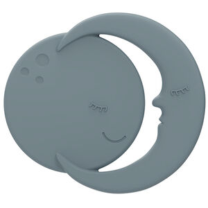 Anneau de dention silicone Lune Bleu  