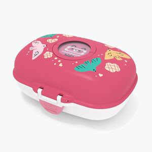 Boîte à goûter Gram Birds Rose 