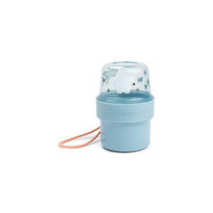 LUNCHBOX Boîte à goûter double petit Tiny farm Bleu 