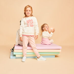 Sweat molleton printé pour fille 
