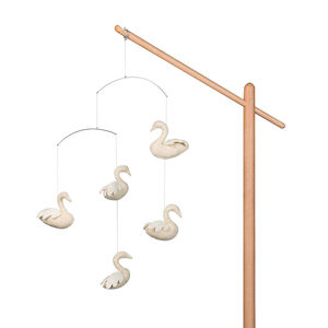 Mobile Cygnes Support en bois Quax non-inclus 