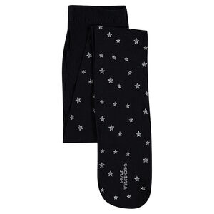 Collant fin imprimé étoiles  