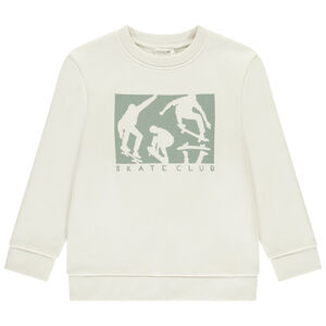 Sweat en molleton print fantaisie pour garçon 