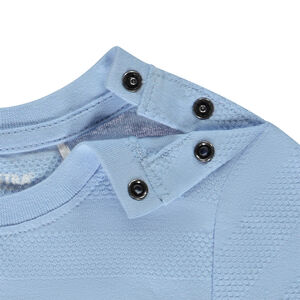 T-shirt manches courtes en jersey effet pop-corn pour bébé garçon 