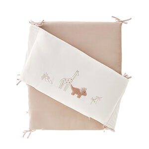 Tour de lit scène en veloudoux Popsie, Gigi & Louli 