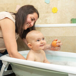 Jouet de bain Aspergeurs ouvert silicone 4 pcs 