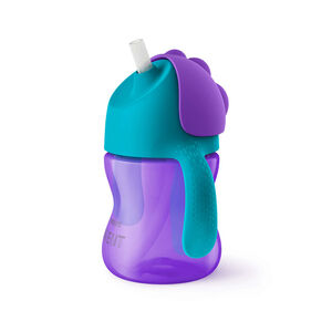 Tasse à paille 200 ml 9m+ - Violet 