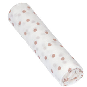 Lange Tetra gaze de coton ultra doux XL 120x120cm Mushroom 