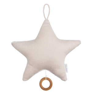 Boite à musique Etoile Sparkle Ivoire Doré Mêlé  