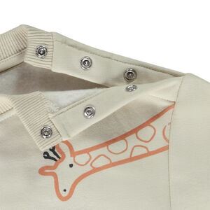 Sweat oversize print animaux pour bébé garçon 