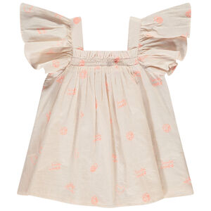 Top péplum imprimé fantaisie pour fille 