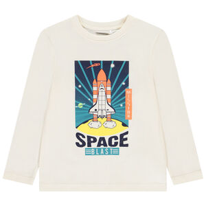 T-shirt manches longues printé pour garçon 