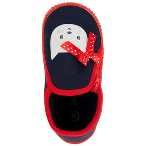 Chaussons avec print chat et noeud fantaisie pour bébé fille 