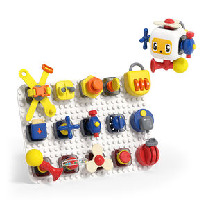 Tableau d'activité Busy Board Deluxe 12m+ 15pcs 