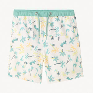 Short de bain imprimé fantaisie pour bébé garçon 