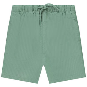 Bermuda uni effet rayé à poches pour bébé garçon 