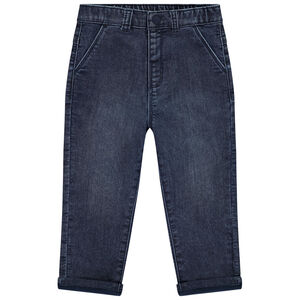 Jean uni avec print fantaisie pour bébé garçon  