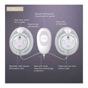 Tire-lait électrique mains-libres Double Stride 
