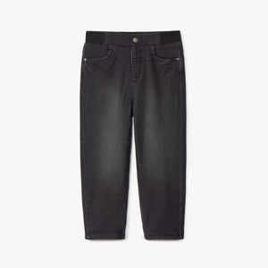 Jean effet denim uni doublé en jersey pour bébé garçon  