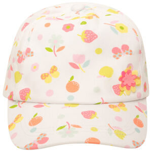 Casquette imprimé fantaisie pour bébé fille 