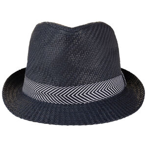 Borsalino tressé avec galon tissé pour garçon 