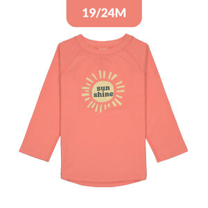 T-shirt Rashguard UV50+ 19-24M Sunshine Coral 