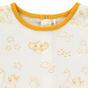 Dors-bien en nid d'abeille le Roi Lion pour bébé garçon 