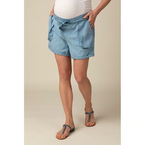 Short de grossesse effet jean 