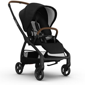 Poussette Aeron compacte Noir/Chassis Noir 