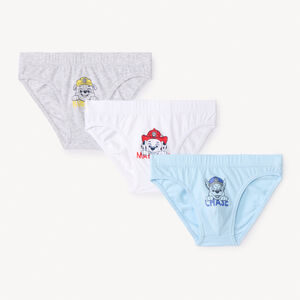 Lot de 3 slips printés Pat'Patrouille pour garçon 