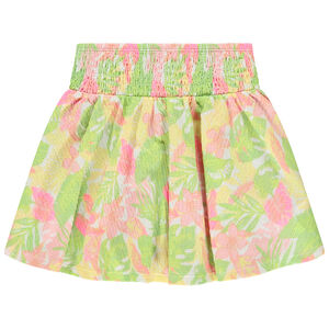 Jupe en jersey fochette avec taille smockée pour fille 