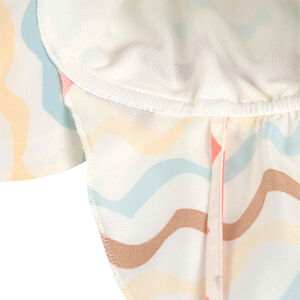 Casquette de soleil anti-UV 43-45 (3 à 6 mois) Waves Sea Salt 