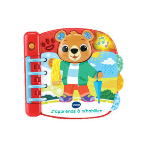 Livre interactif J'apprends à m'habiller 