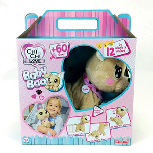 Peluche interactive Chi Chi Love Baby Boo 30 cm 4ans+ 