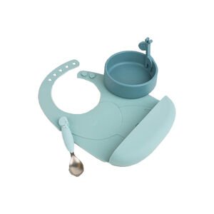 Coffret premier repas Deer Friends - Bleu 