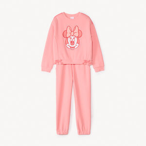 Ensemble de jogging en interlock Minnie Disney pour fille 