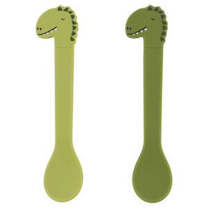 Set de 2 cuillères silicone Mr Dino 