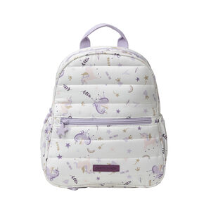 Sac à dos isotherme imprimé licornes blanc 