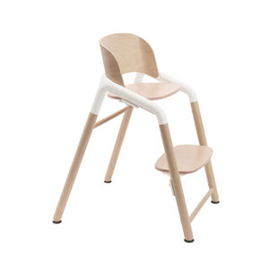 Chaise haute évolutive Giraffe - Bois Neutre/Blanc 