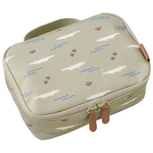 Sac isotherme lunchbag Crocodile Olive  