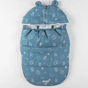 Nid d'ange M&M pour siège auto bébé Winter Blue 