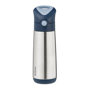 Gourde isotherme avec paille 500ml Midnight 