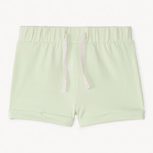 Short en jersey coloris uni pour bébé fille 