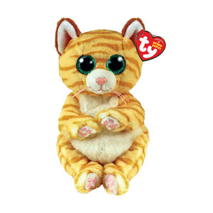 Peluche Beanie Bellies - Mango le chat tigré 