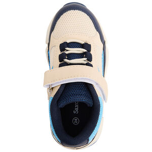 Baskets de sport à lacets élastiques et velcro pour garçon  