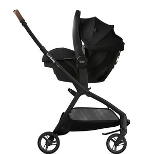 Poussette Aeron compacte Noir/Chassis Noir 