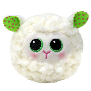 Peluche rebondissante Beanie Bouncers Flouncey le Mouton 