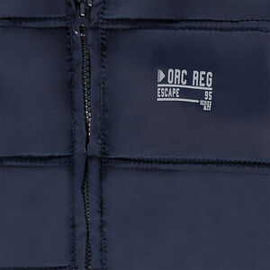 Doudoune à capuche doublée micrpolaire 