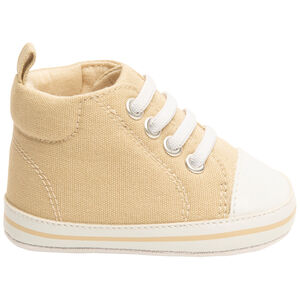 Baskets en toile montante à lacets pour bébé garçon 